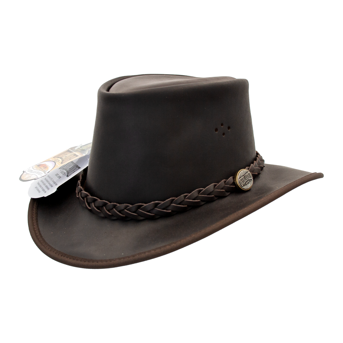 Jimy Black Full Grain – Overlander Hats display picture 3